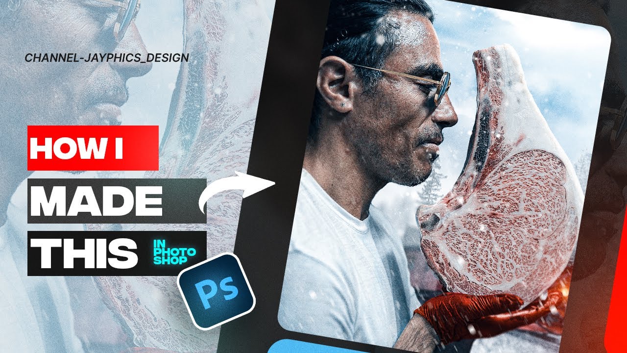 NORMAL TO REALISTIC WINTER SEASON PHOTOSHOP TUTORIAL