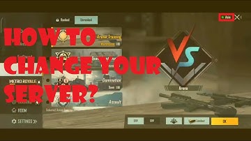 how to change server in pubg mobile | CHANGE SERVER PUBG | TechnicAli