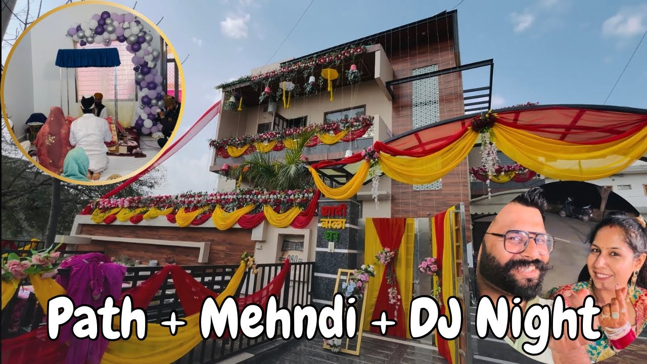Path ❤️ Mehendi Night | Full Ceremony | Indian Wedding Celebration | @Mehtafamilyvlogss 