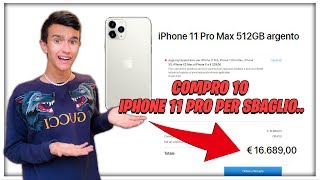 😖COMPRO PER SBAGLIO 10 IPHONE 11 PRO CON I SOLDI DI MIO PAPÀ! |Rimoldigno