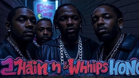 1 HOUR - Clipse, Kendrick Lamar, Pusha T, Malice - Chains & Whips (Official Lyric Video)