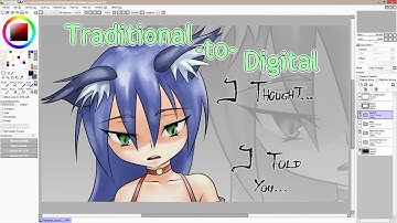 Tutorial - Linework Layers and Clipping Groups on Traditional Drawings [SAI]