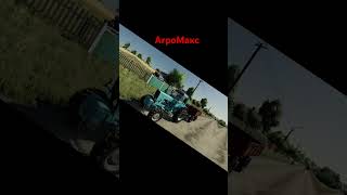 #агромакс Намолотив зерно і висипав у гаражі 🚜 #fs25 #farming #farmingsimulator22 #пригоди