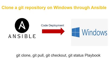 ansible git clone on windows | ansible windows deployment