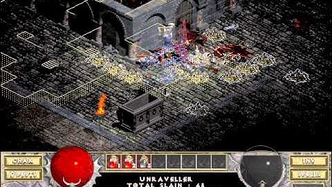 Diablo: "The Hell" mod - MP Gladiator levels up to 50