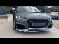 Audi TT RS 2017 for sale in Daytona grey with Walk round video.