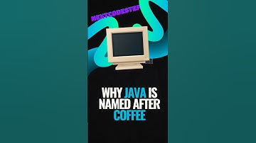 Why Java Is Named After Coffee!#Java #ProgrammingFacts #CodingShorts #CodeHistory #technology