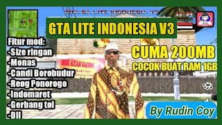 GTA SA Lite Indonesia V3 Cuma 200MB Android Terbaru || By Rudin Coy