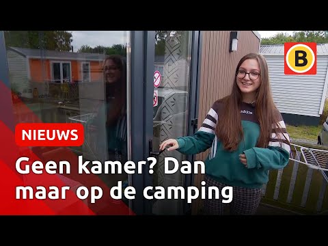 Lola kan geen kamer vinden, dus woont ze op de camping | Omroep Brabant