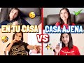 EN TU CASA VS EN CASA AJENA | ¡BOTÓN DE DIAMANTE!