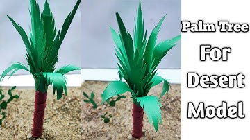 Date Palm Tree for Desert Model Project (part 2)