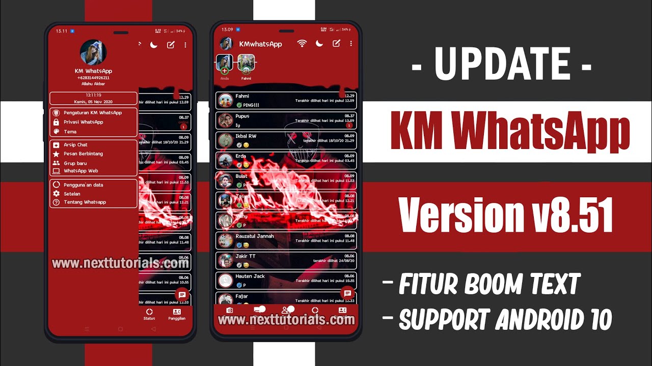 WhatsApp Populer 2022 || KM WhatsApp V9.11 Edition Style Meler Latest Version