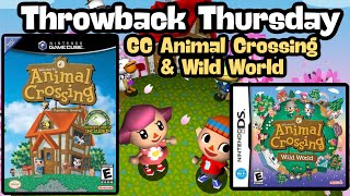 GameCube Animal Crossing & Animal Crossing: Wild World | Throwback Thursday Live Stream