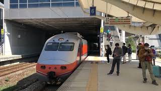 (4K)台鐵121次 PP自強號 新烏日站通過