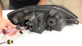 Hyundai Tiburon HID Conversion Kit Installation