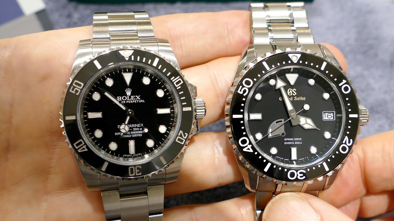 grand seiko versus rolex