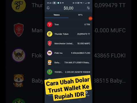 Ubah DOLAR ke IDR Trust Wallet