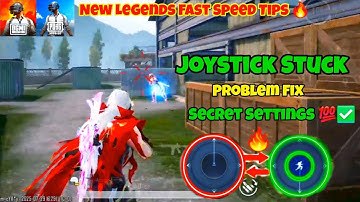 New Joystick Ultra Fast Speed | 4.0 Update PUBG Mobile Best Joystick & Fast Sprint |Stuck Issues Fix