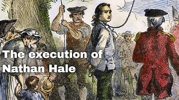 22nd September 1776: Nathan Hale hanged by the British for spying during the American Revolution