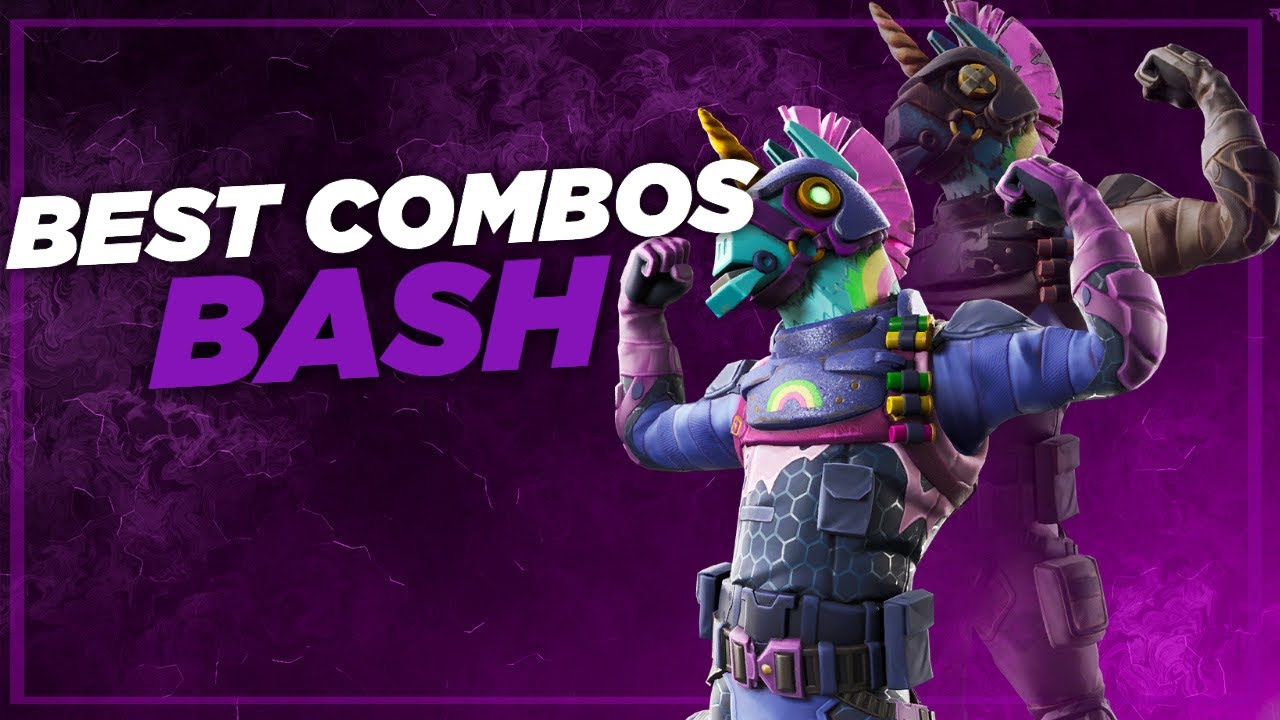 Best Combos Bash Fortnite Skin Review Youtube