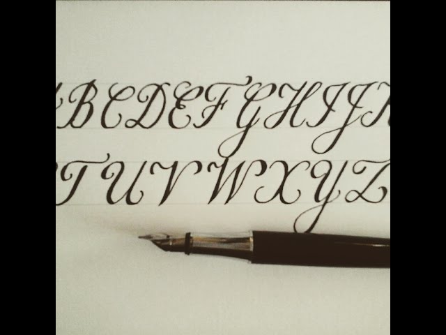 How to write CALLIGRAPHY with ANY PEN ✍️