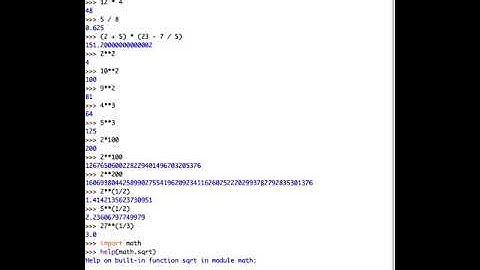 Calculer dans le Shell