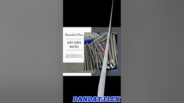 DÂY DẪN NƯỚC INOX 304, DÂY CẤP NƯỚC INOX CHỊU NHIỆT, ỐNG MỀM DẪN NƯỚC NÓNG LẠNH | DANDAT.FLEX