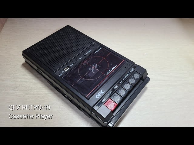 Qfx Classic Cassette Recorder Meets Today's Technology - Now with