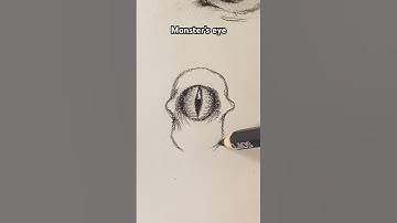 How to draw monster