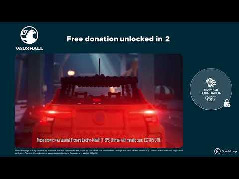 Vauxhall Frontera and TEAM GB GOOD-LOOP | Vauxhall