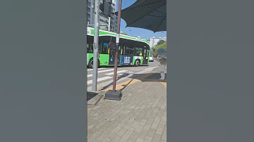서울승합 3318번 발차 