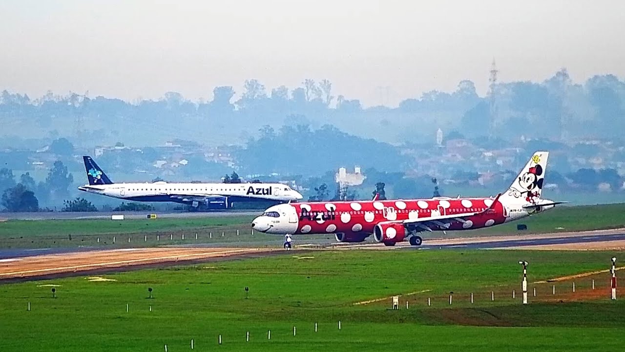 POUSO COM SITUAÇÃO DE EMERGÊNCIA MÉDICA EM CAMPINAS -COMANDANTE SOLICITOU AMBULÂNCIA NO DESEMBARQUE