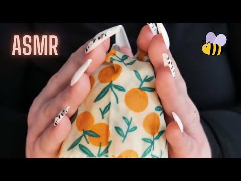 ASMR BEESWAX WRAP TRIGGERS 3 HRS 🐝 Tapping, Scratching & Crinkles 🐝 No Talking