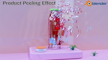 Blender Product Animation: The Art of Peeling Effects