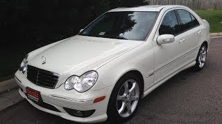 *SOLD* 2007 Mercedes-Benz C230 Sport Walkaround, Start up and Tour