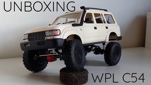 New WPL C54! UNBOXING and first look. LINK IN DESCRIPTION