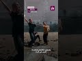 ببراءة يلهون بالمياه رغم كل شيئ ببراءة يلهون بالمياه رغم كل شيئ