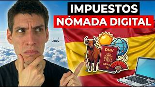 🤔¿ELUDIR IMPUESTOS en España? Visa Nómada Digital España + Ley Beckham (2026)
