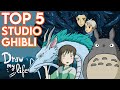 Las MEJORES PELÍCULAS de STUDIO GHIBLI | Draw My Life