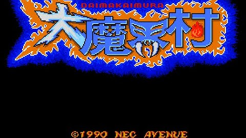 [Casual Longplay - 005] Daimakaimura / 大魔界村 (PC Engine/TurboGrafx-16)