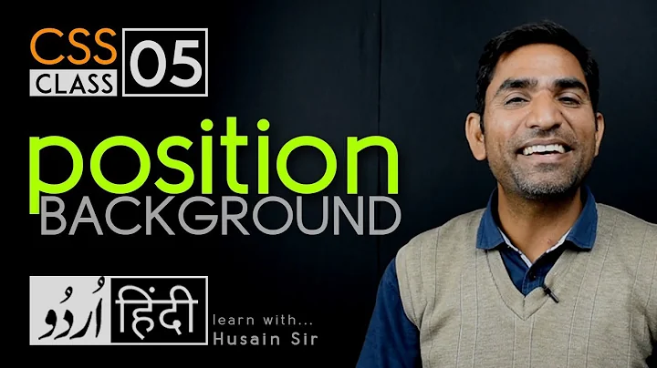 Background-Position - CSS3 tutorial in hindi - urdu - Class - 05