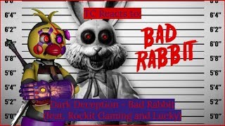 Joy Joy Gang Level?! || Dark Deception - Bad Rabbit (feat. Rockit Gaming and Lucky) REACTION