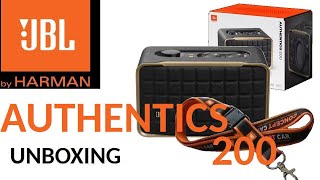 JBL AUTHENTICS 200 unboxing/ rozpakowywanie speaker/ głośnik