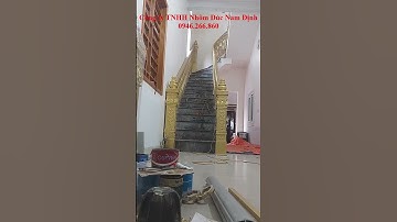 ✅ Lắp đặt cầu thang nhôm đúc tại Bắc Kạn