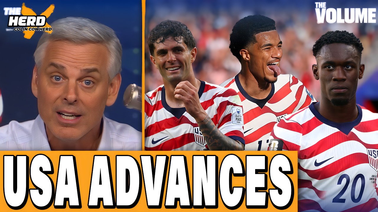 Colin Cowherd REACTS: USA ADVANCES, Balogun RED CARD, Tillman BEST GOAL EVER? | THE HERD World Cup