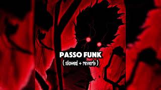 Passo funk (Slowed + Reverb) [BRAZILIAN PHONK]