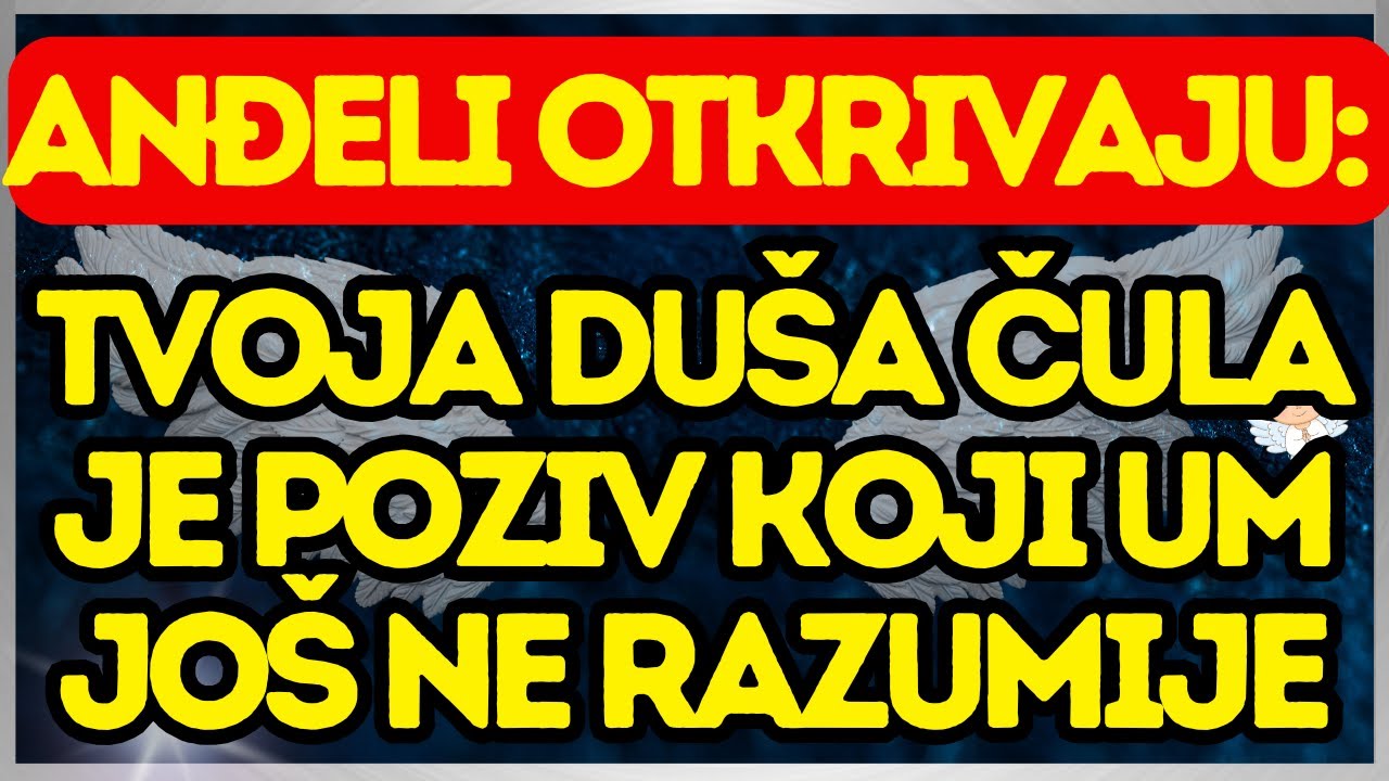 ⚡Anđeli otkrivaju: Tvoja duša čula je poziv koji um još ne razumije