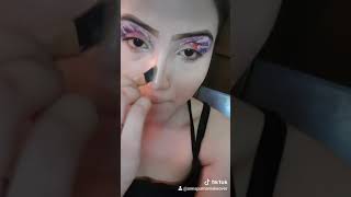 THE CLOUD EYE MAKEUP TREND!! Annapurna Make-Over