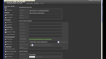 Configure RadioBox player for the first time
