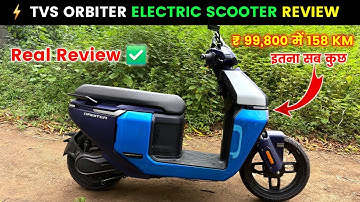⚡Tvs ORBITER Electric Scooter Real Review | All Features, Performance & Handling | ride with mayur